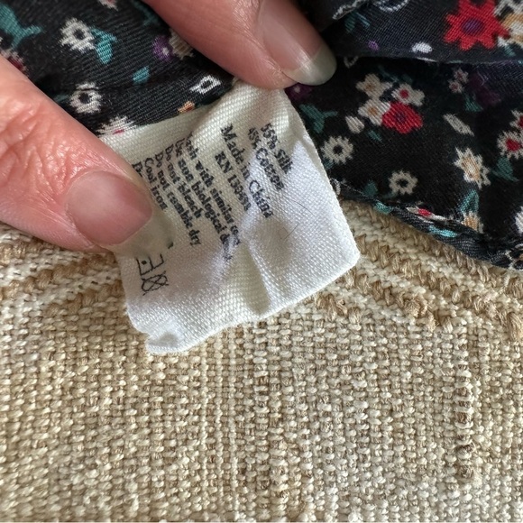 Jack Wills Silk Ditsy Floral Ruffle Dress - Picture 4 of 4